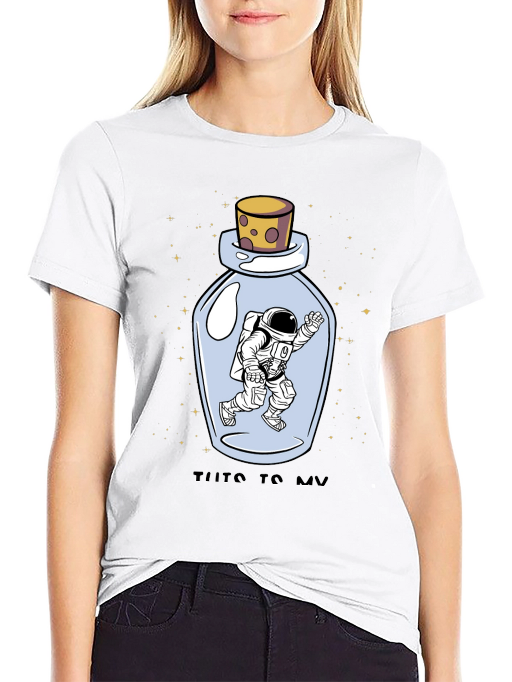 Astronaut in a Bottle Graphic Tee