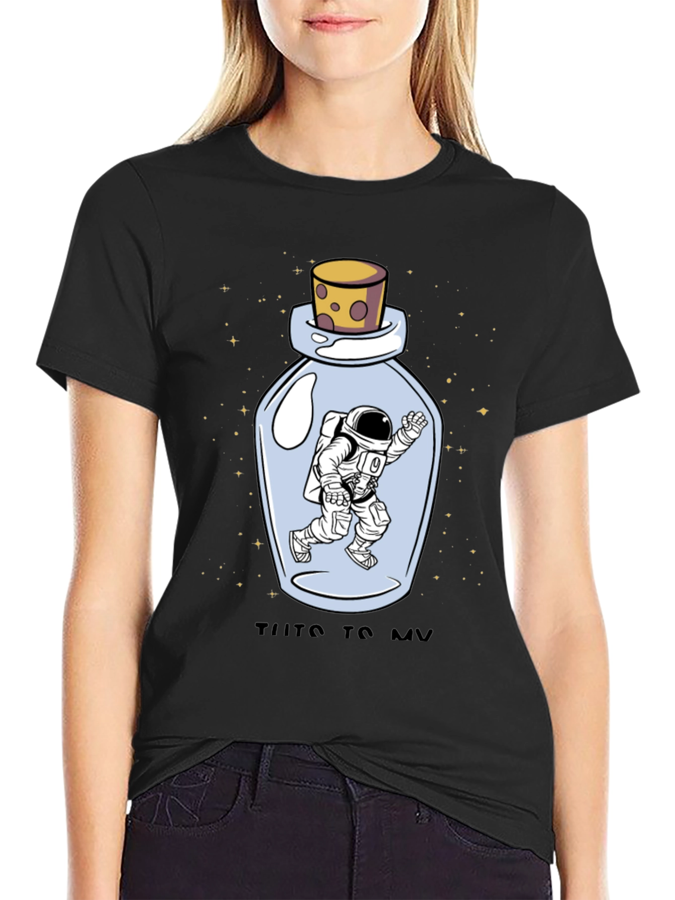 Astronaut in a Bottle Graphic Tee