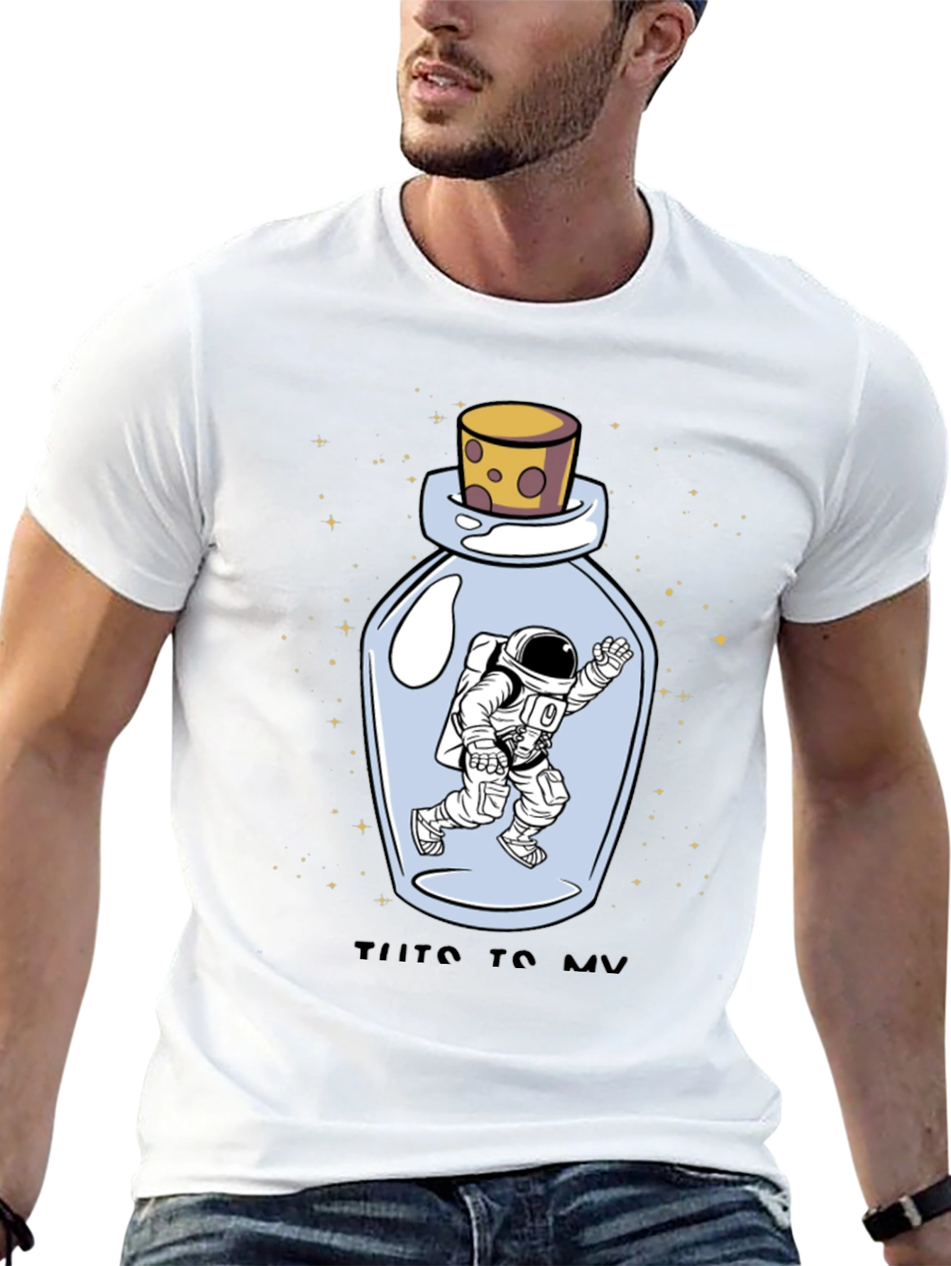 Astronaut in a Bottle Graphic Tee