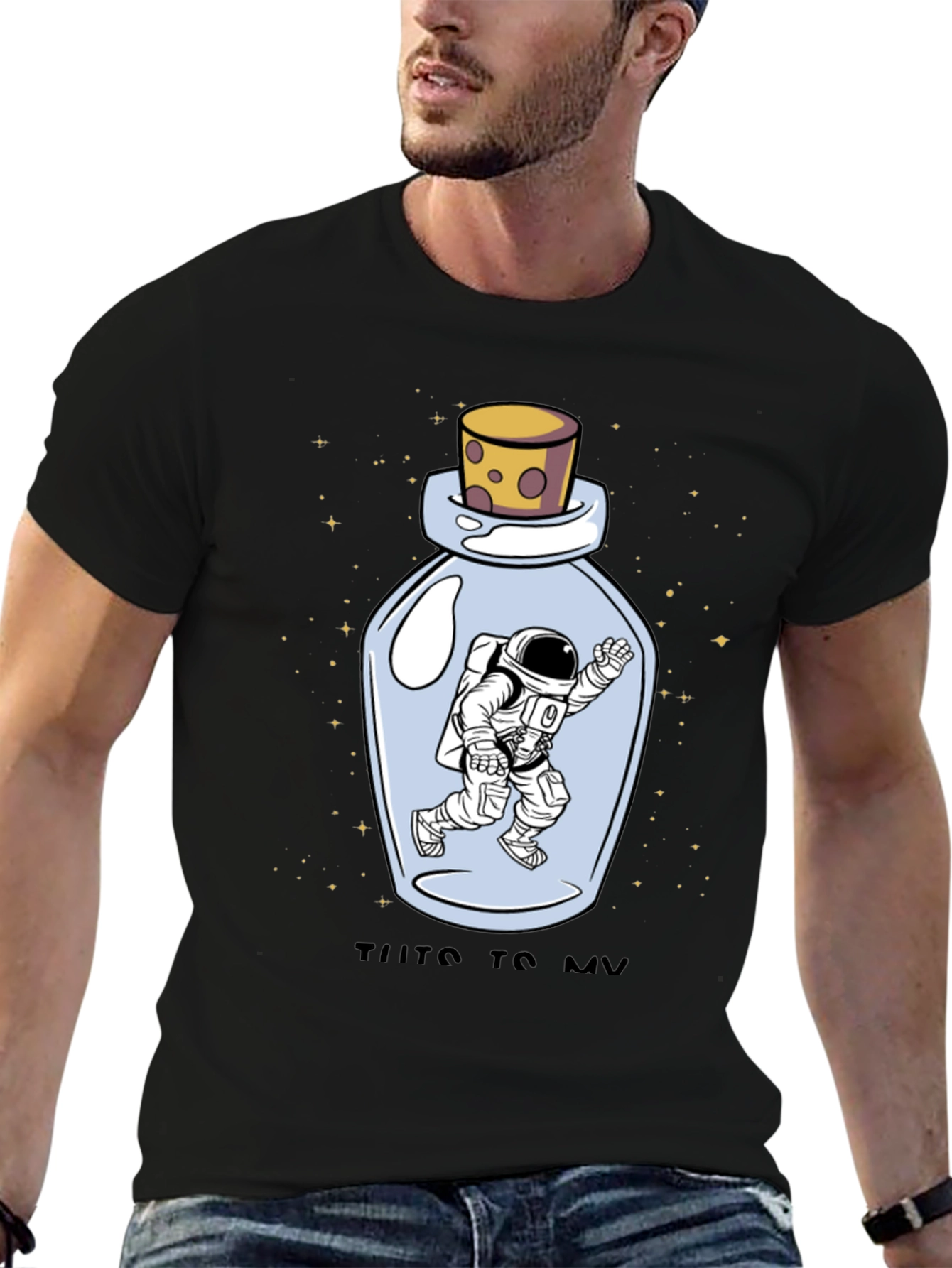 Astronaut in a Bottle Graphic Tee