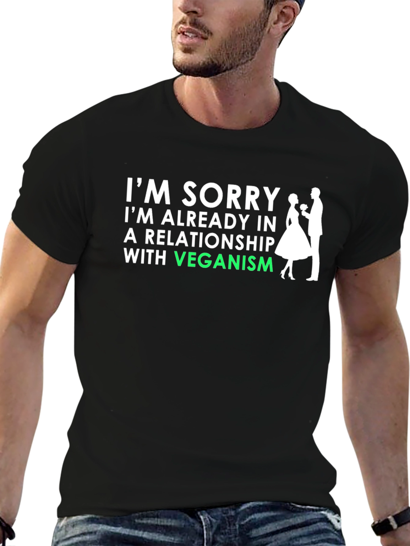 Vegan Relationship T-Shirt - Sorry Im Already Taken!