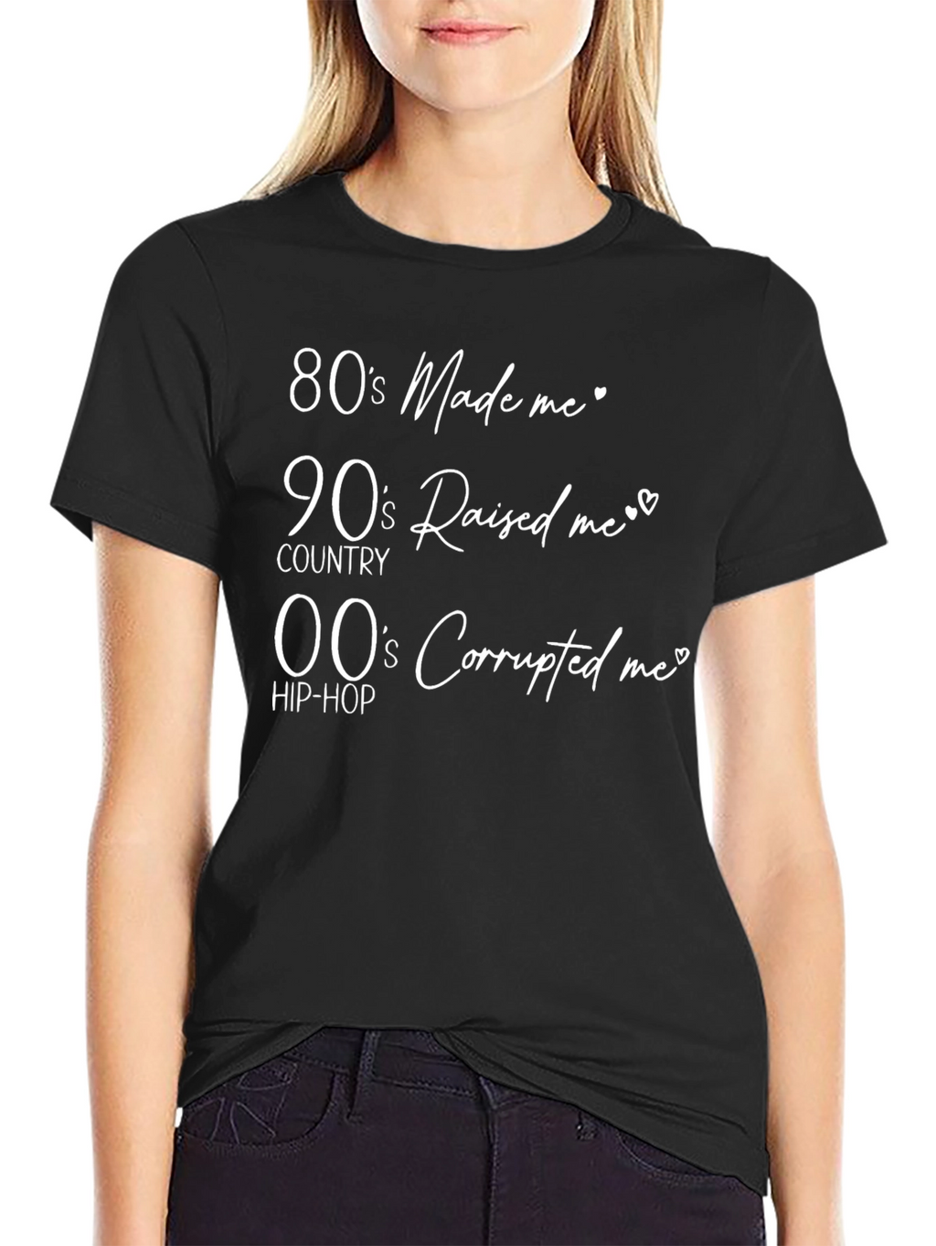 80s 90s 00s T-Shirt - Novelty Statement Tee