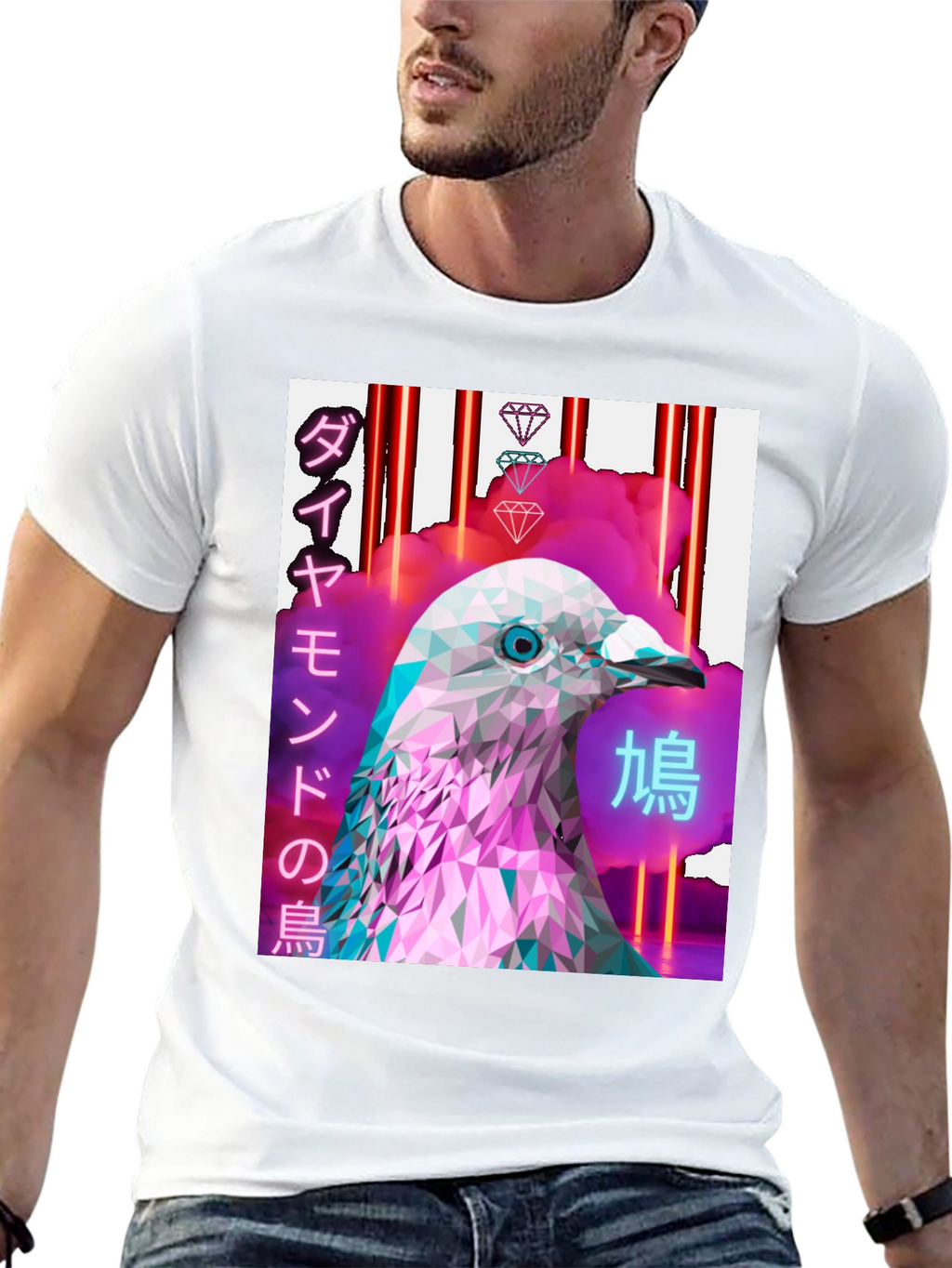 Abstract Pigeon T-Shirt