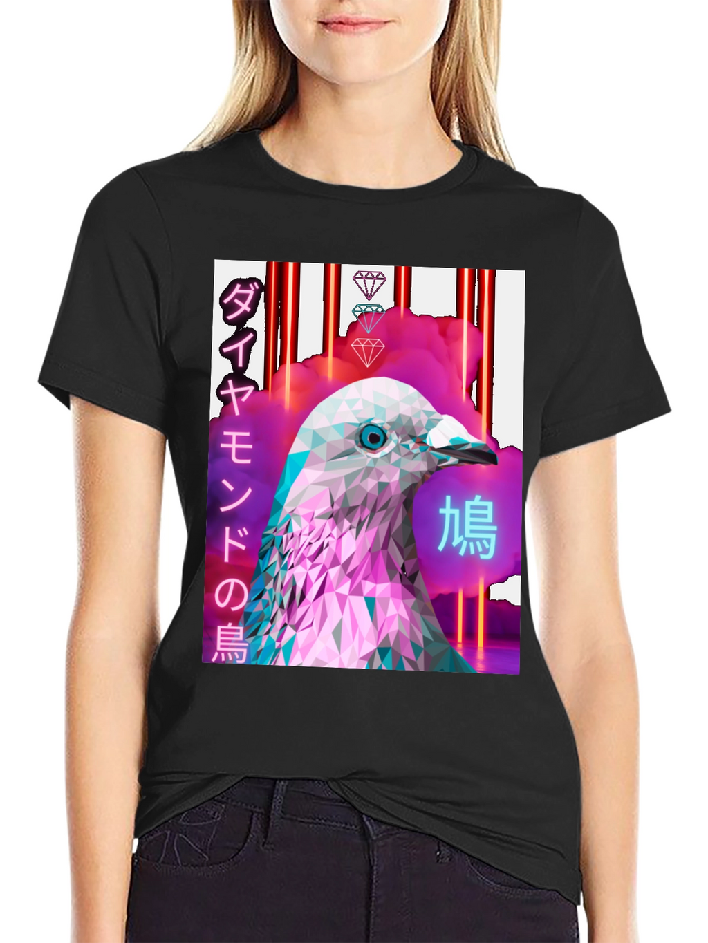 Abstract Pigeon T-Shirt