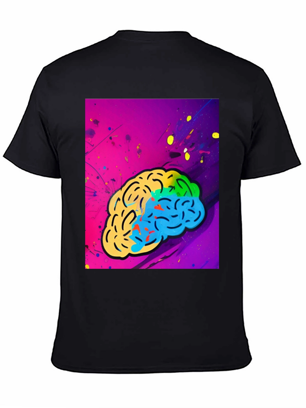 Colorful Brain Graphic Tee