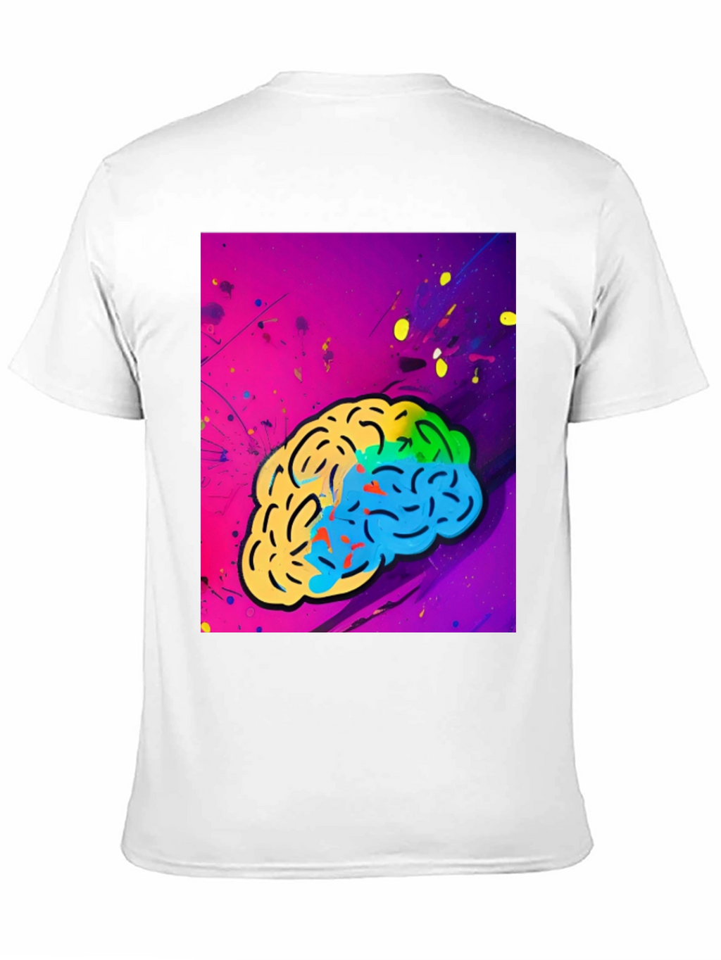 Colorful Brain Graphic Tee