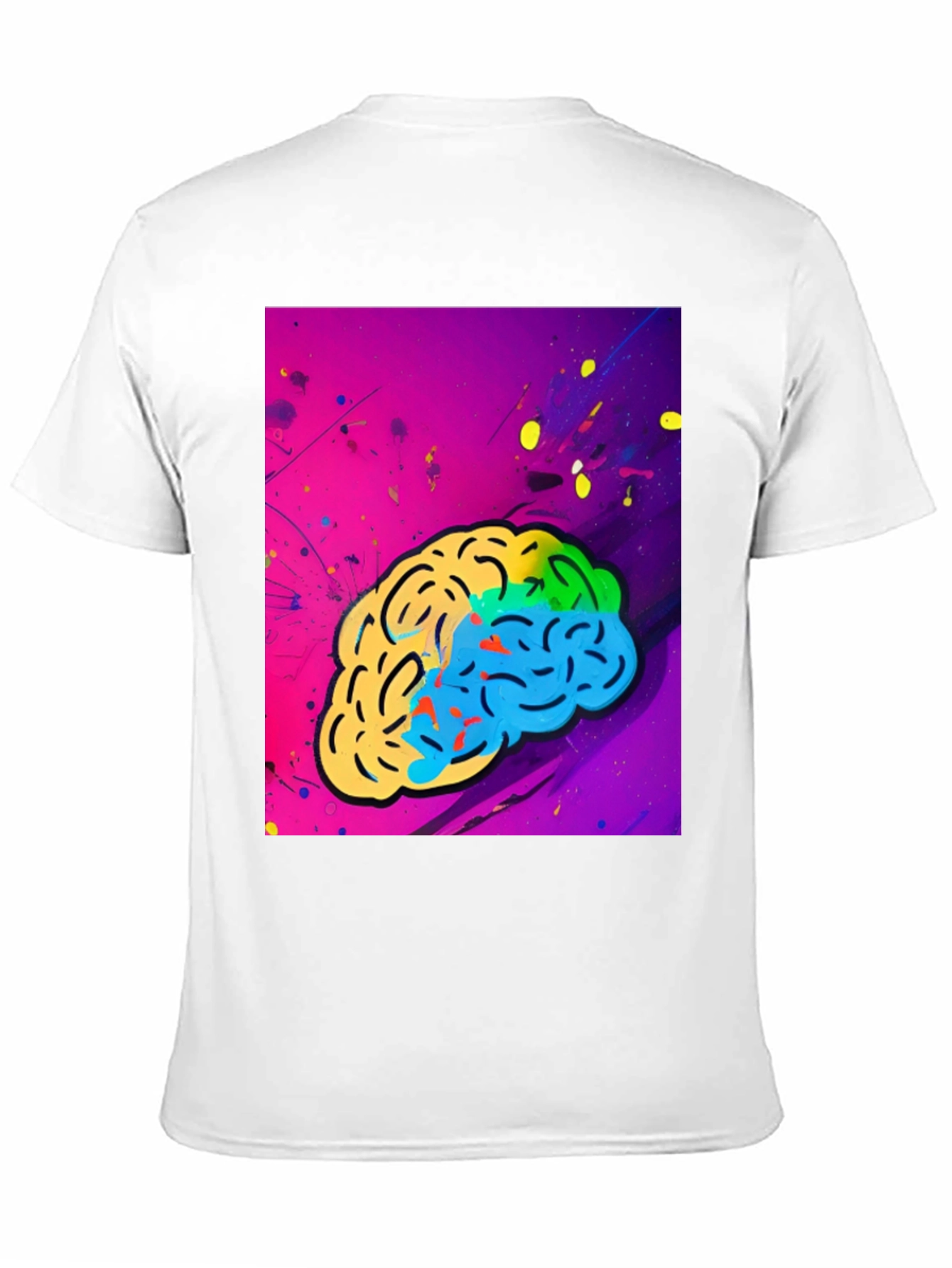 Colorful Brain Graphic Tee
