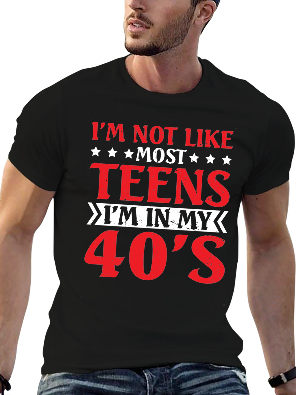 Im Not Like Most Teens T-Shirt 40s
