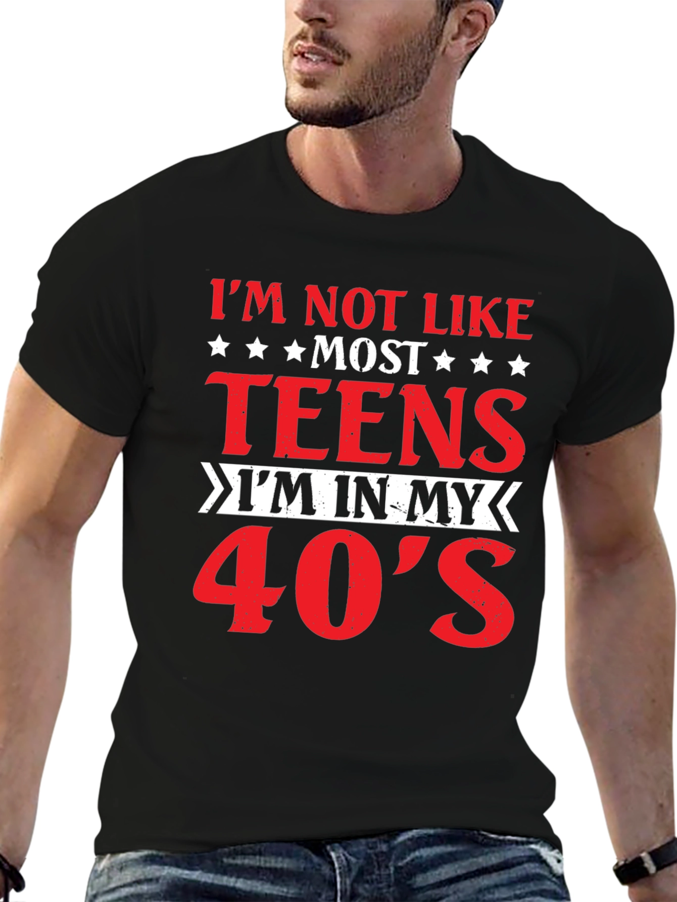 Im Not Like Most Teens T-Shirt 40s