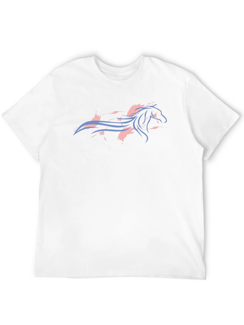 Horse Graphic T-Shirt - Unisex Black Tee