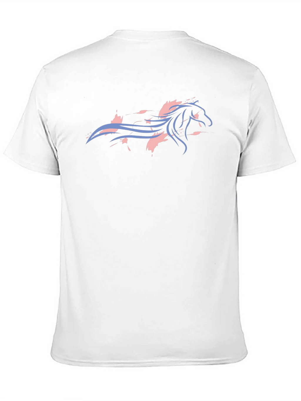 Horse Graphic T-Shirt - Unisex Black Tee