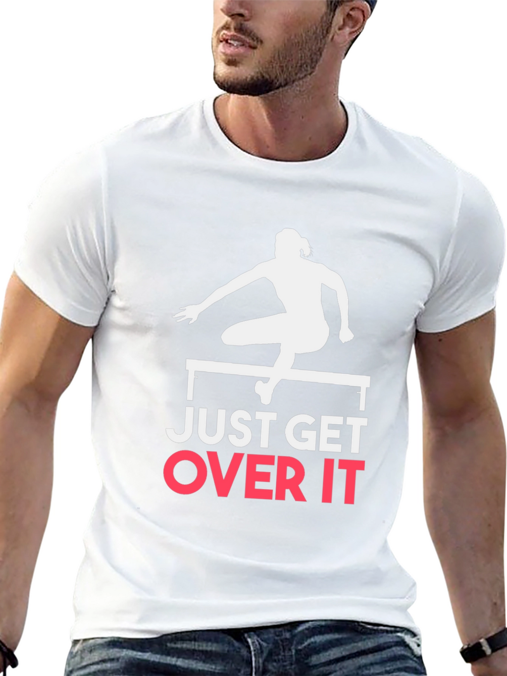 Just Get Over It! Black T-Shirt