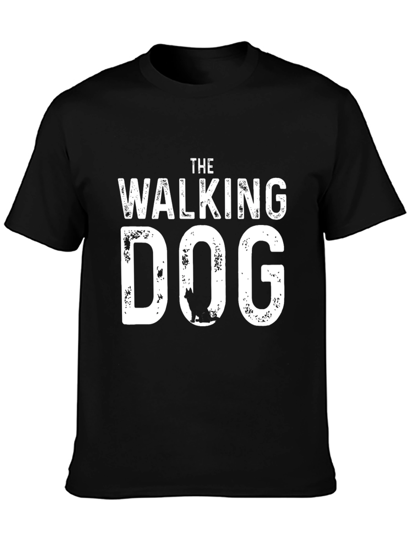 The Walking Dog T-Shirt - Funny Dog Lover Tee