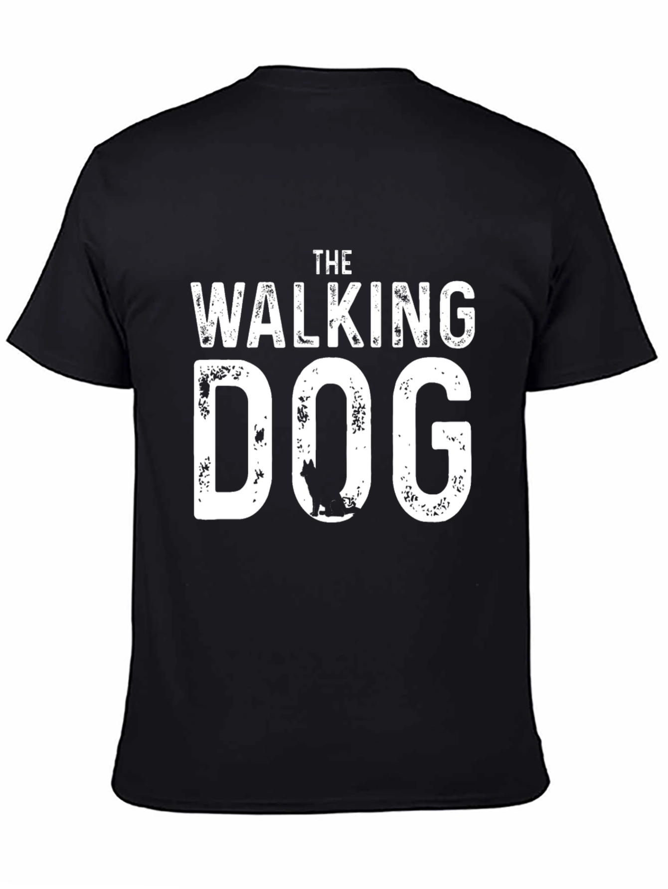 The Walking Dog T-Shirt - Funny Dog Lover Tee