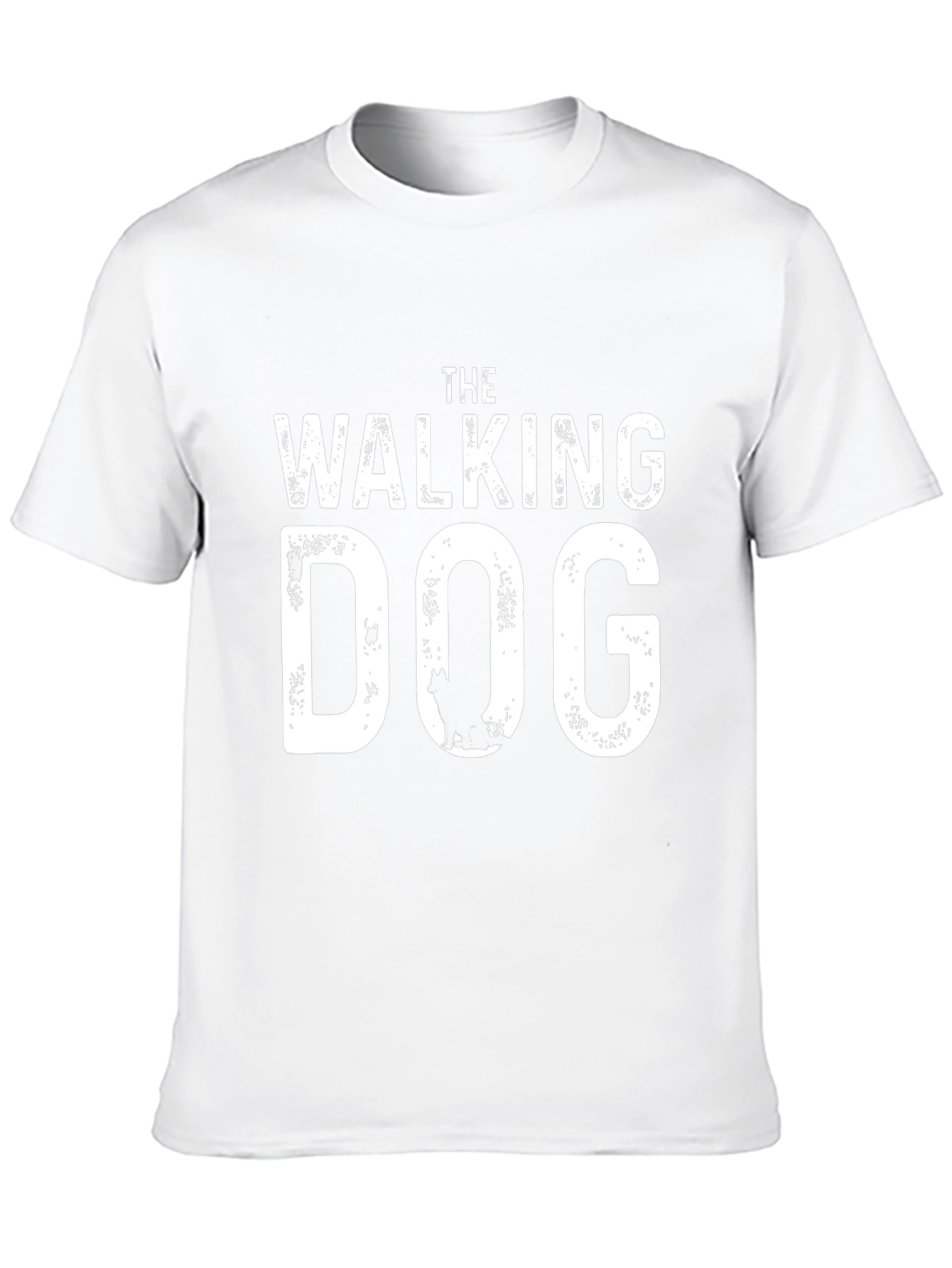 The Walking Dog T-Shirt - Funny Dog Lover Tee