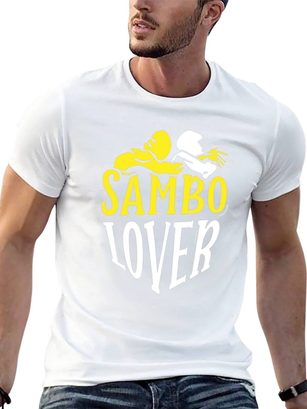 Sambo Lover Black T-Shirt