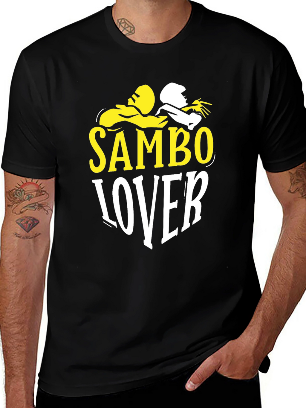 Sambo Lover Black T-Shirt