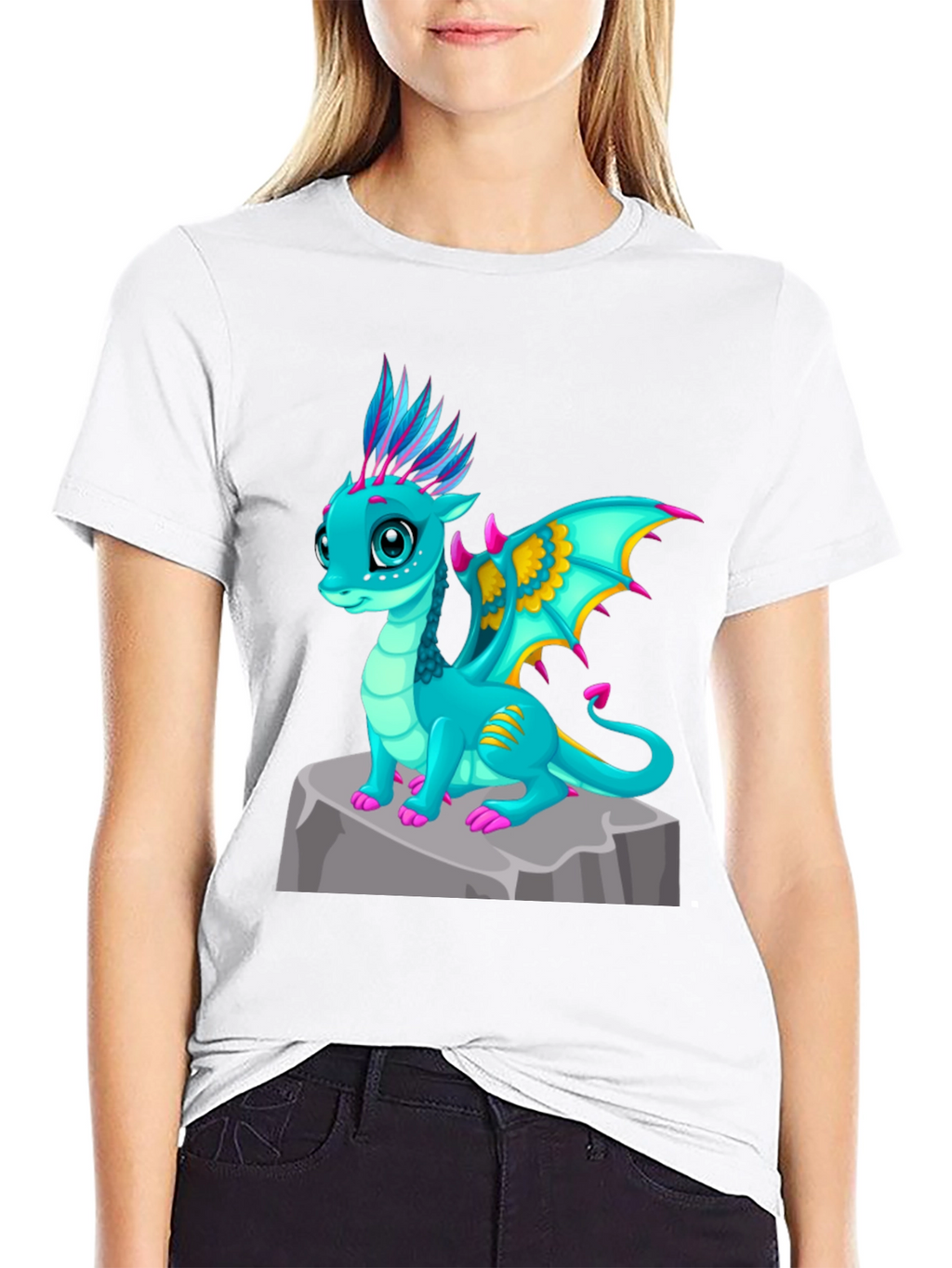 Cute Cartoon Dragon T-Shirt