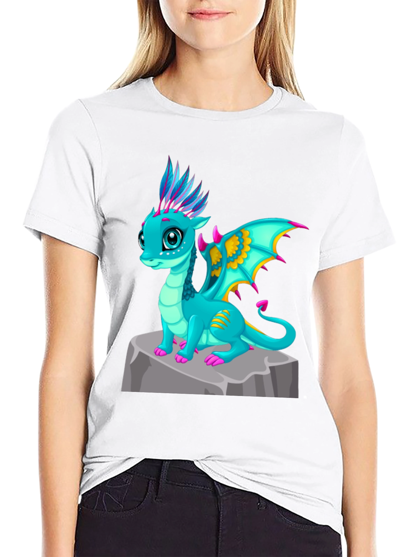 Cute Cartoon Dragon T-Shirt