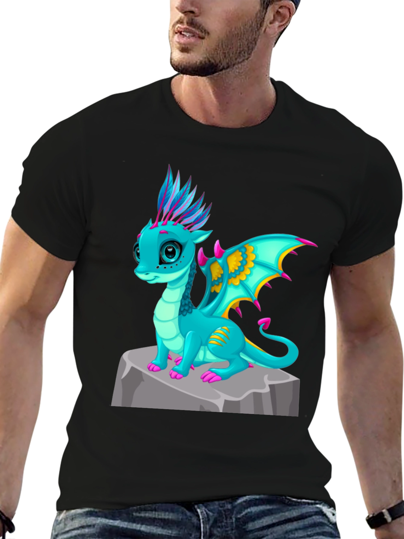 Cute Cartoon Dragon T-Shirt