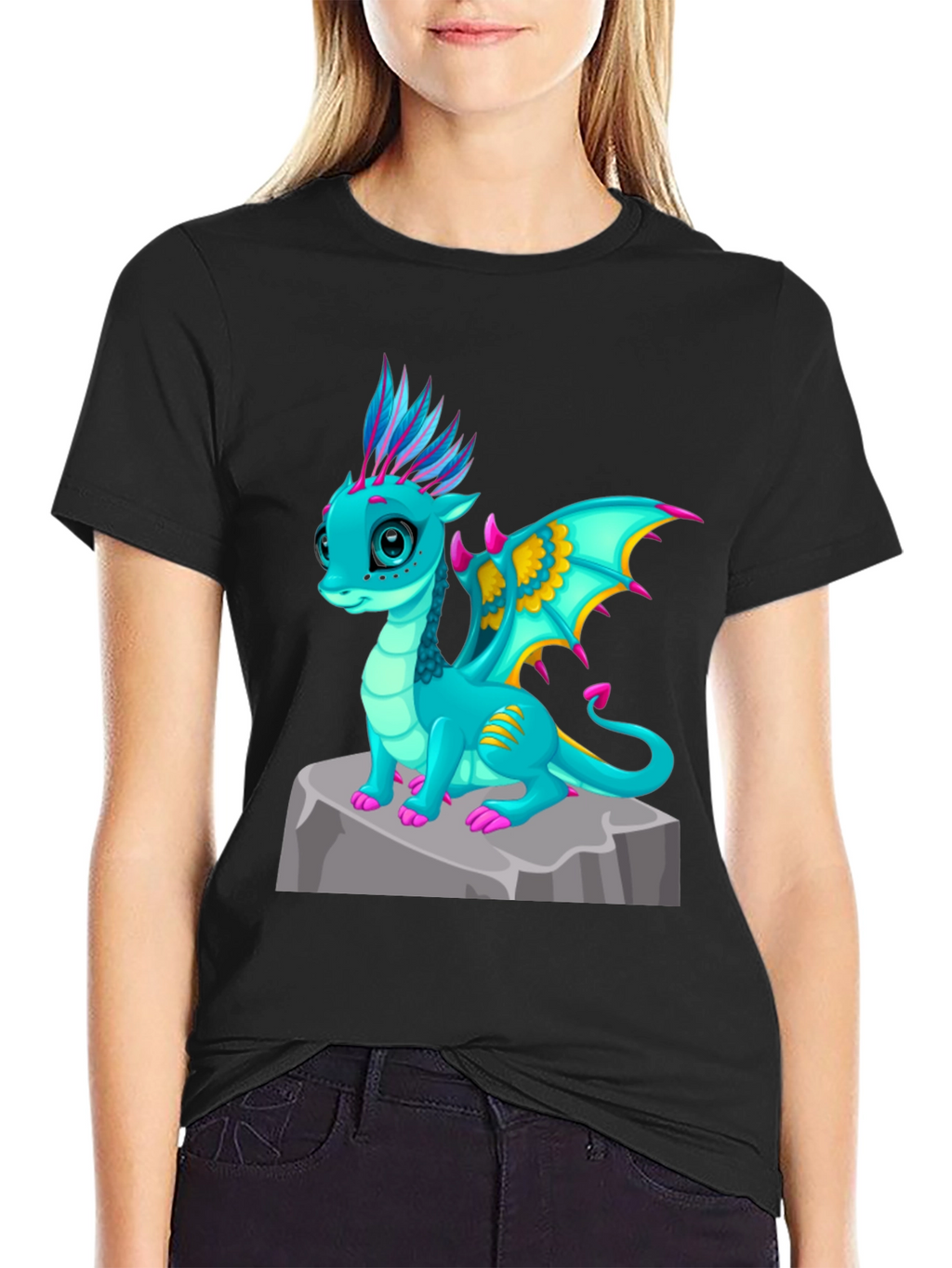 Cute Cartoon Dragon T-Shirt