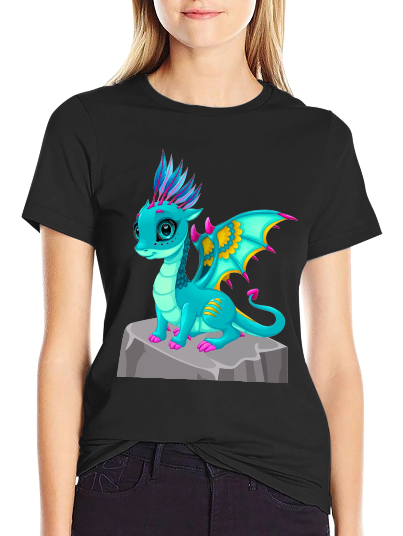 Cute Cartoon Dragon T-Shirt