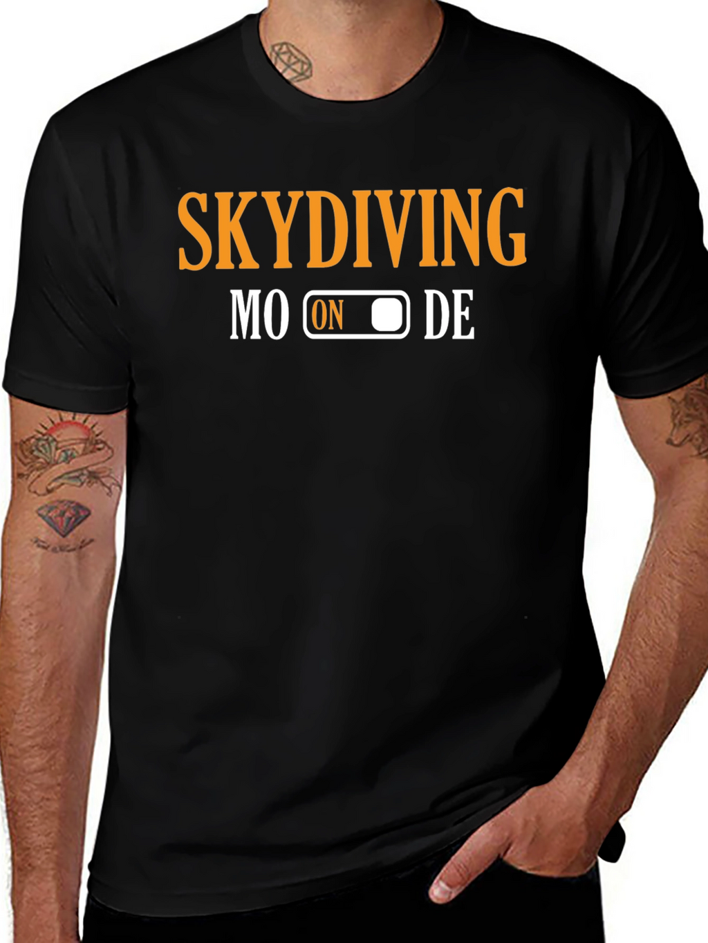 Skydiving Mode On T-Shirt | Jumper Gift