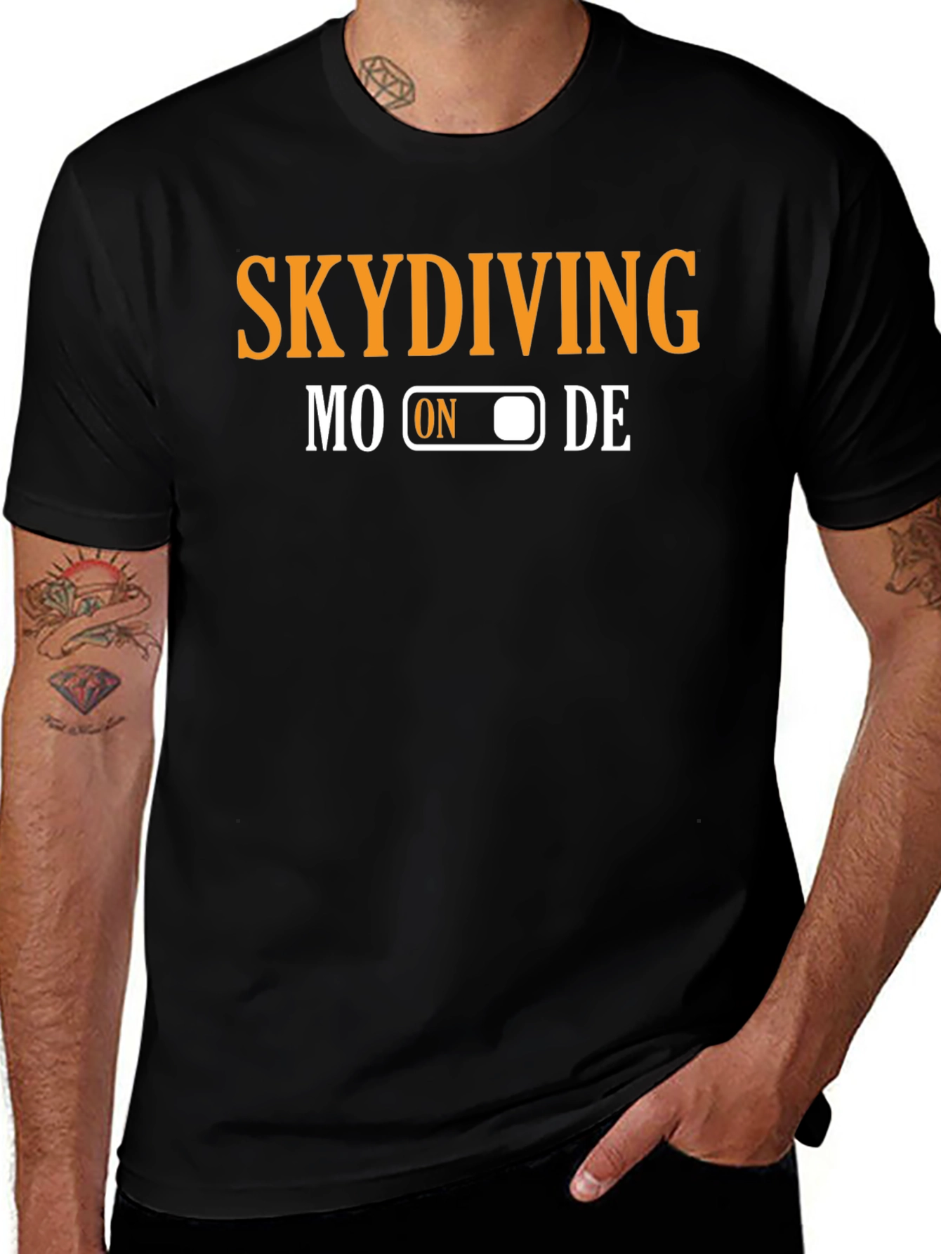 Skydiving Mode On T-Shirt | Jumper Gift