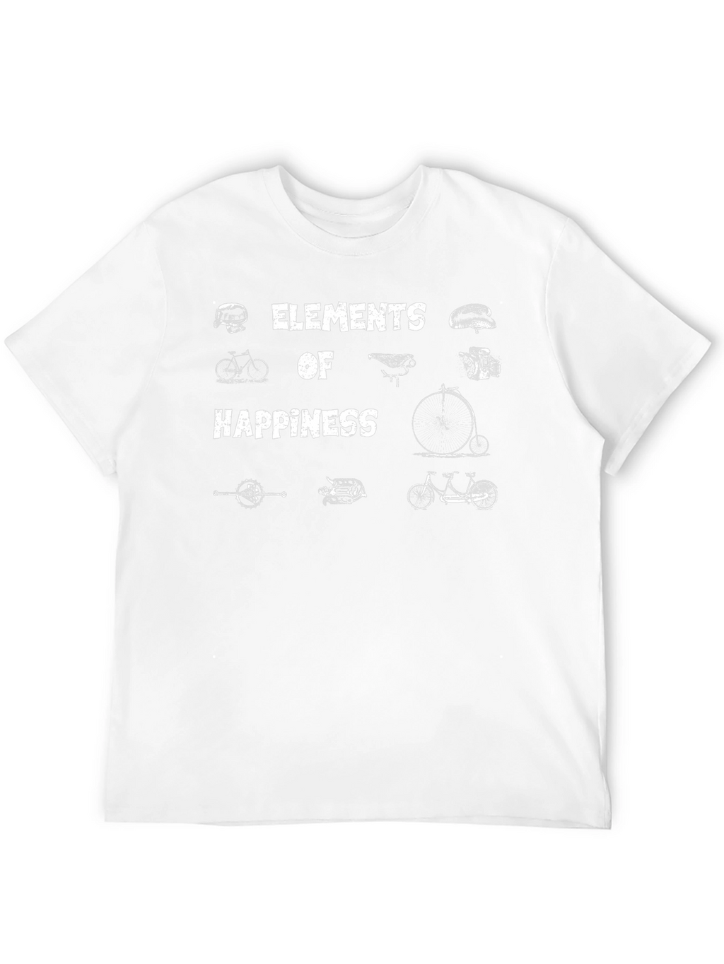 Elements of Happiness Black T-Shirt