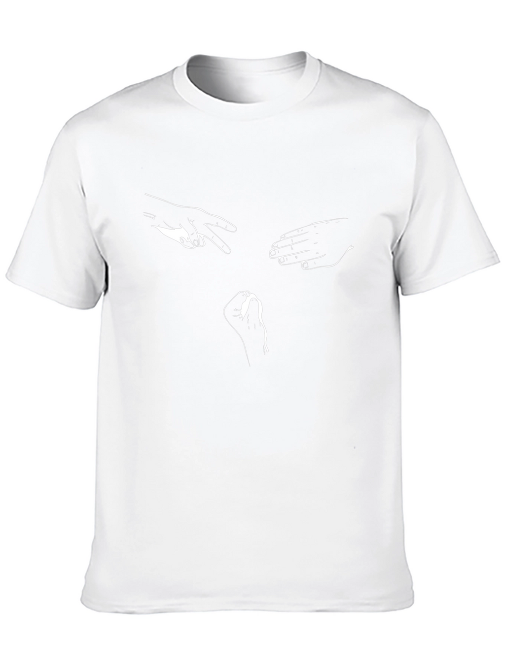 Rock Paper Scissors Black Graphic Tee