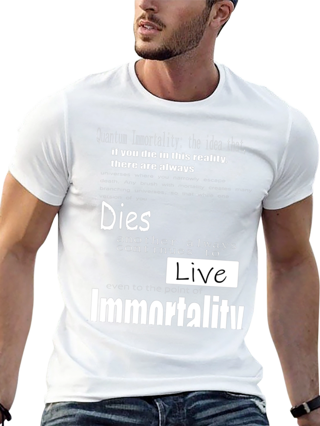 Quantum Immortality Graphic Tee