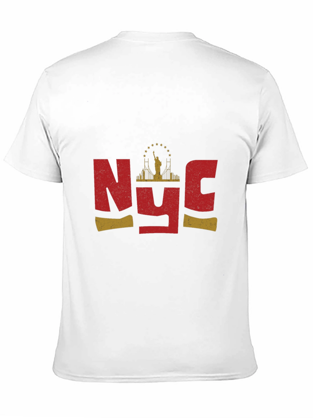 NYC Statue of Liberty Graphic T-Shirt - Black