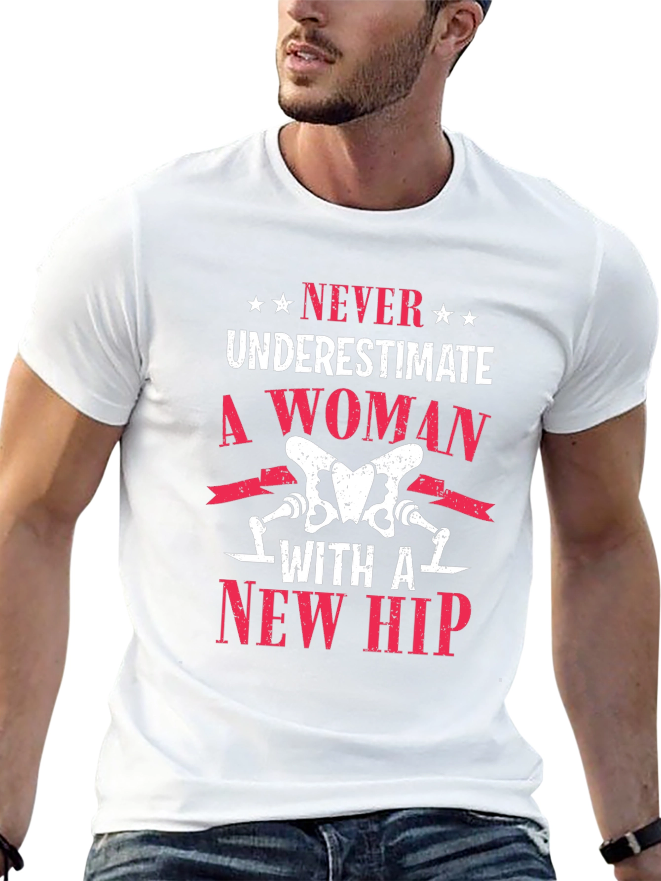 New Hip T-Shirt: Never Underestimate A Woman
