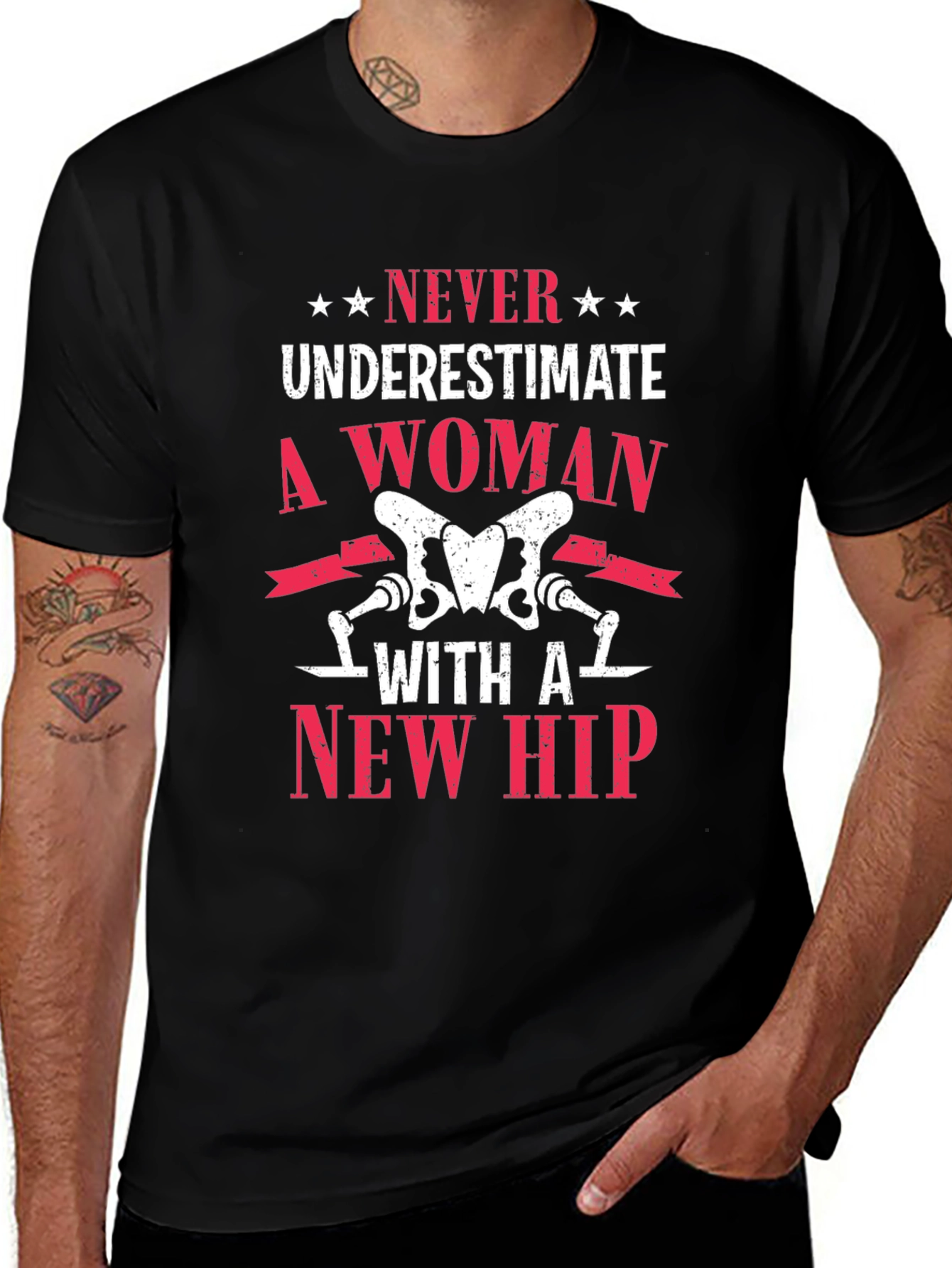 New Hip T-Shirt: Never Underestimate A Woman