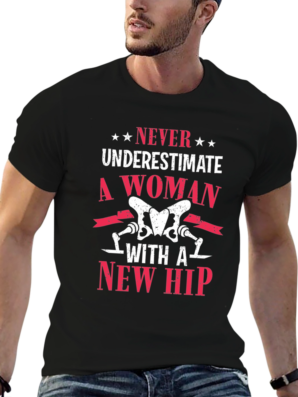 New Hip T-Shirt: Never Underestimate A Woman