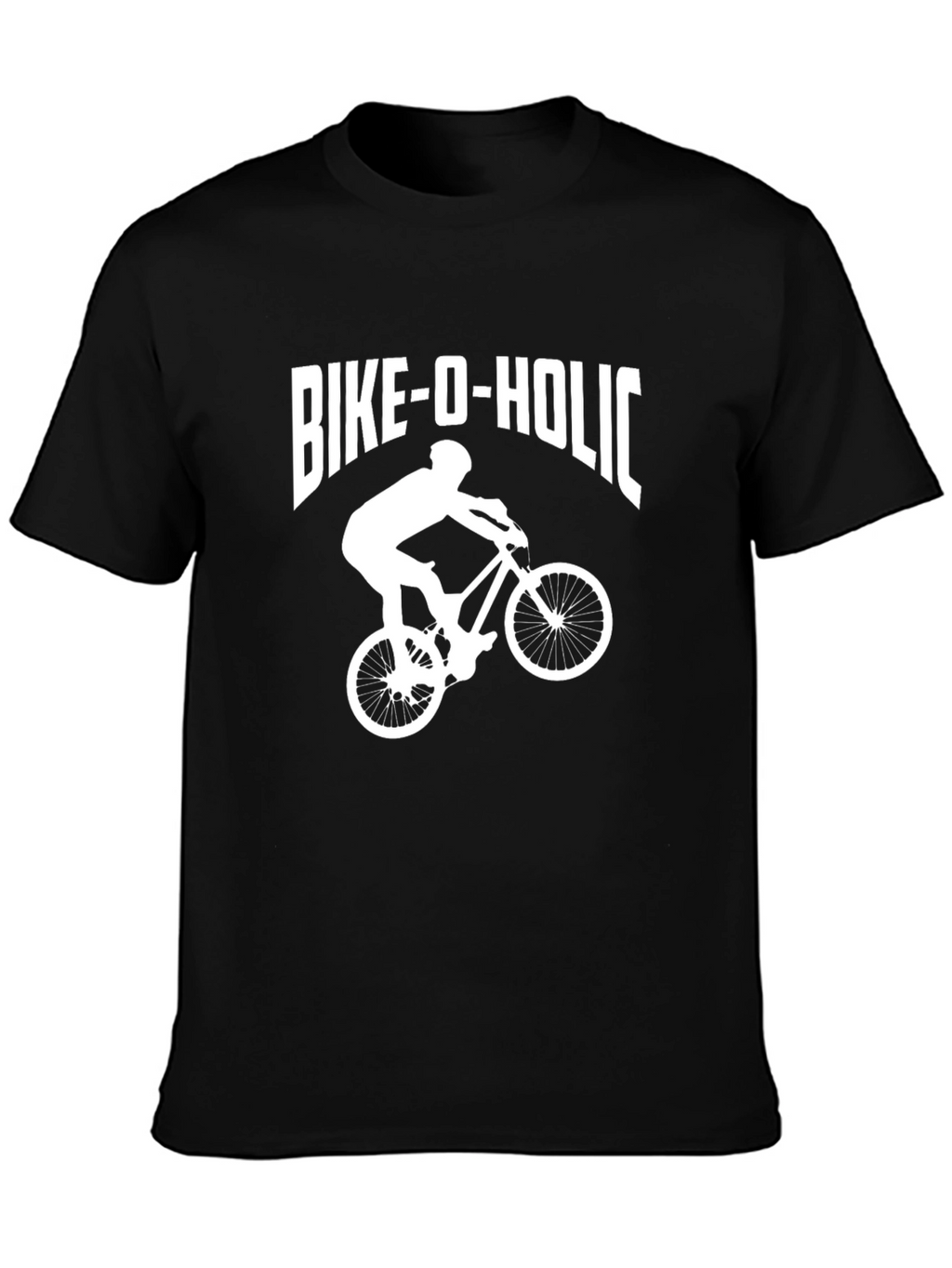 Bike-O-Holic Graphic T-Shirt - Cycling Fan Apparel