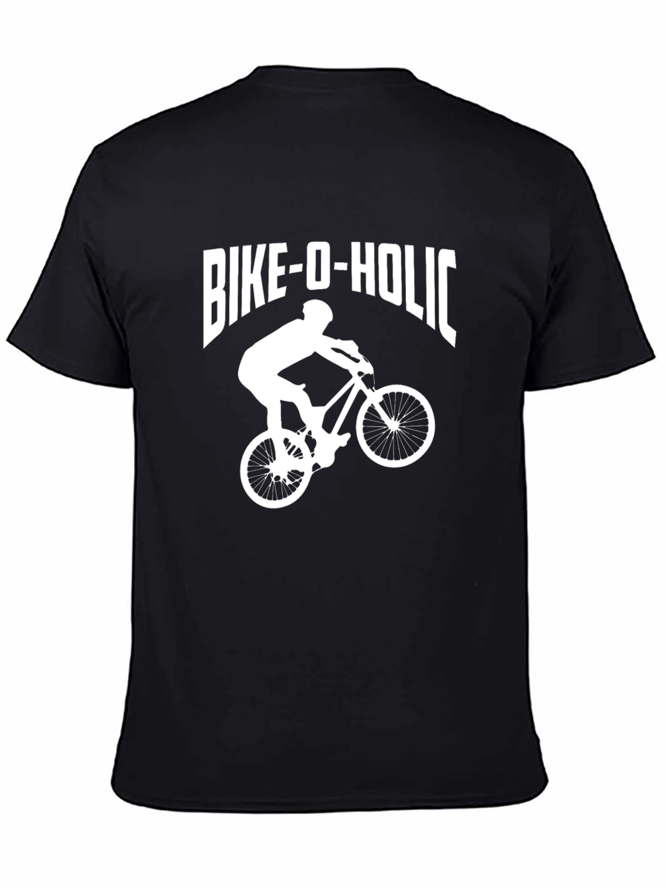 Bike-O-Holic Graphic T-Shirt - Cycling Fan Apparel