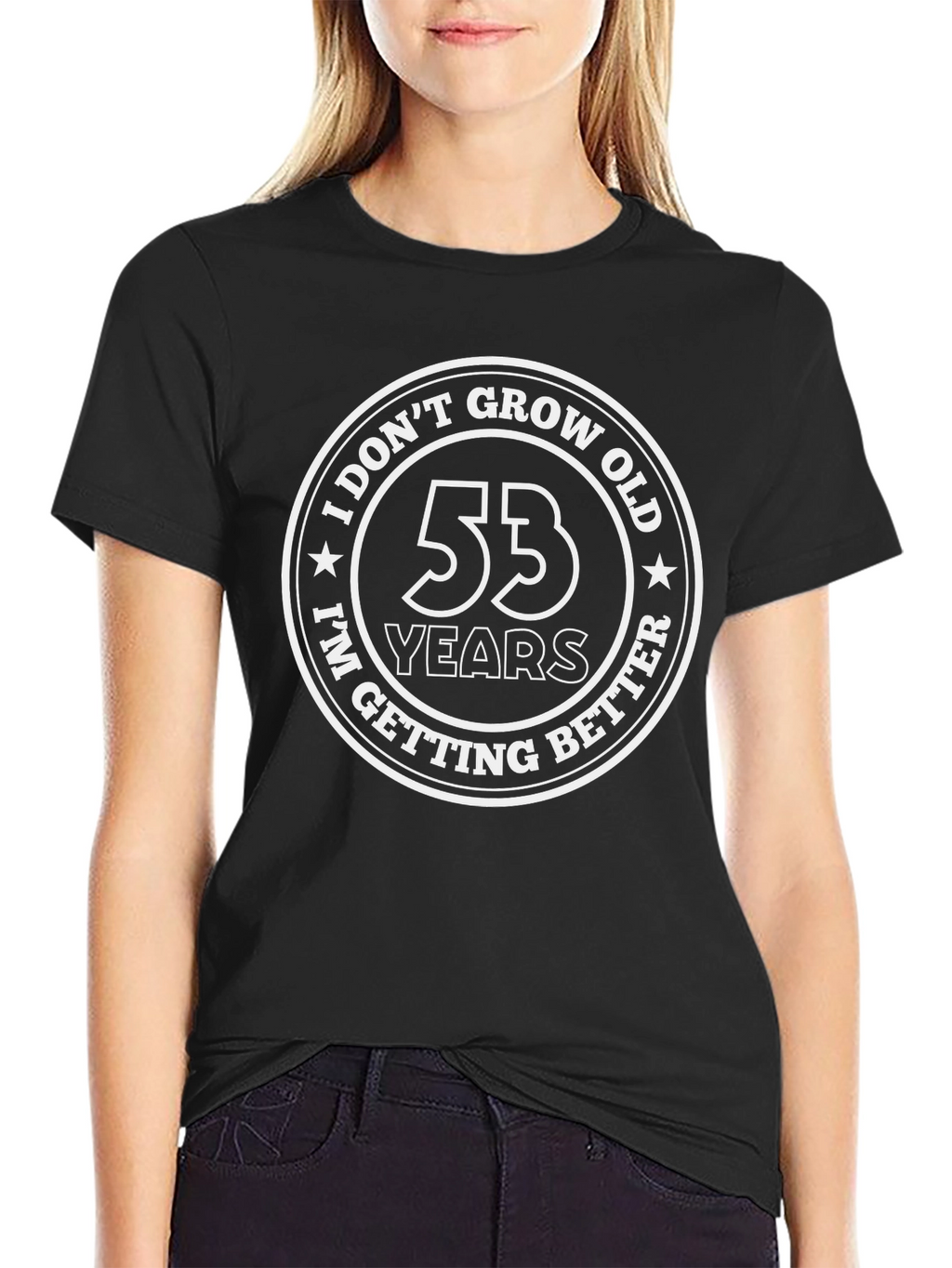 53rd Birthday I Dont Grow Old Graphic Tee
