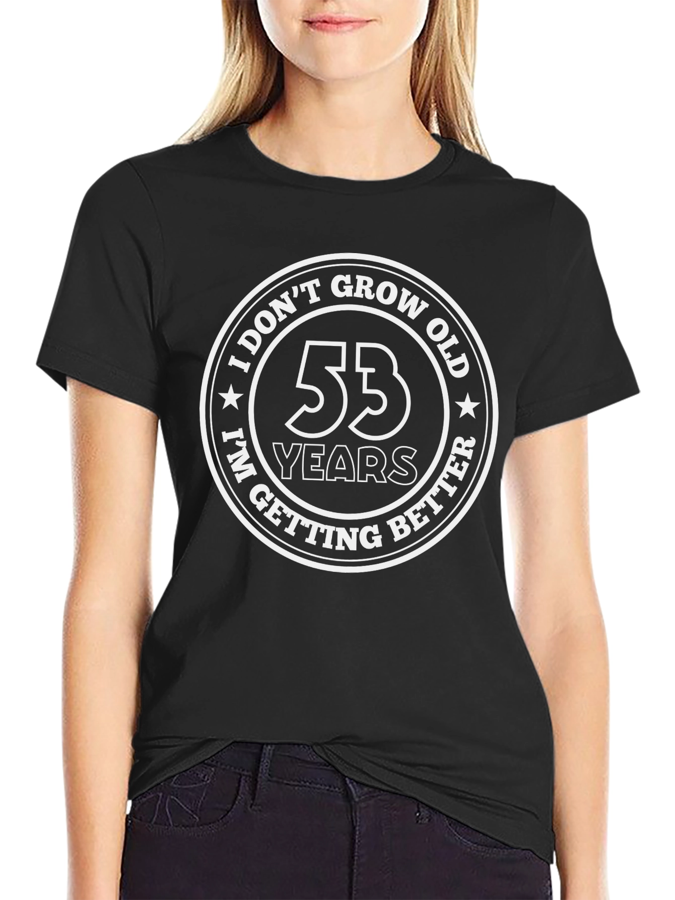 53rd Birthday I Dont Grow Old Graphic Tee