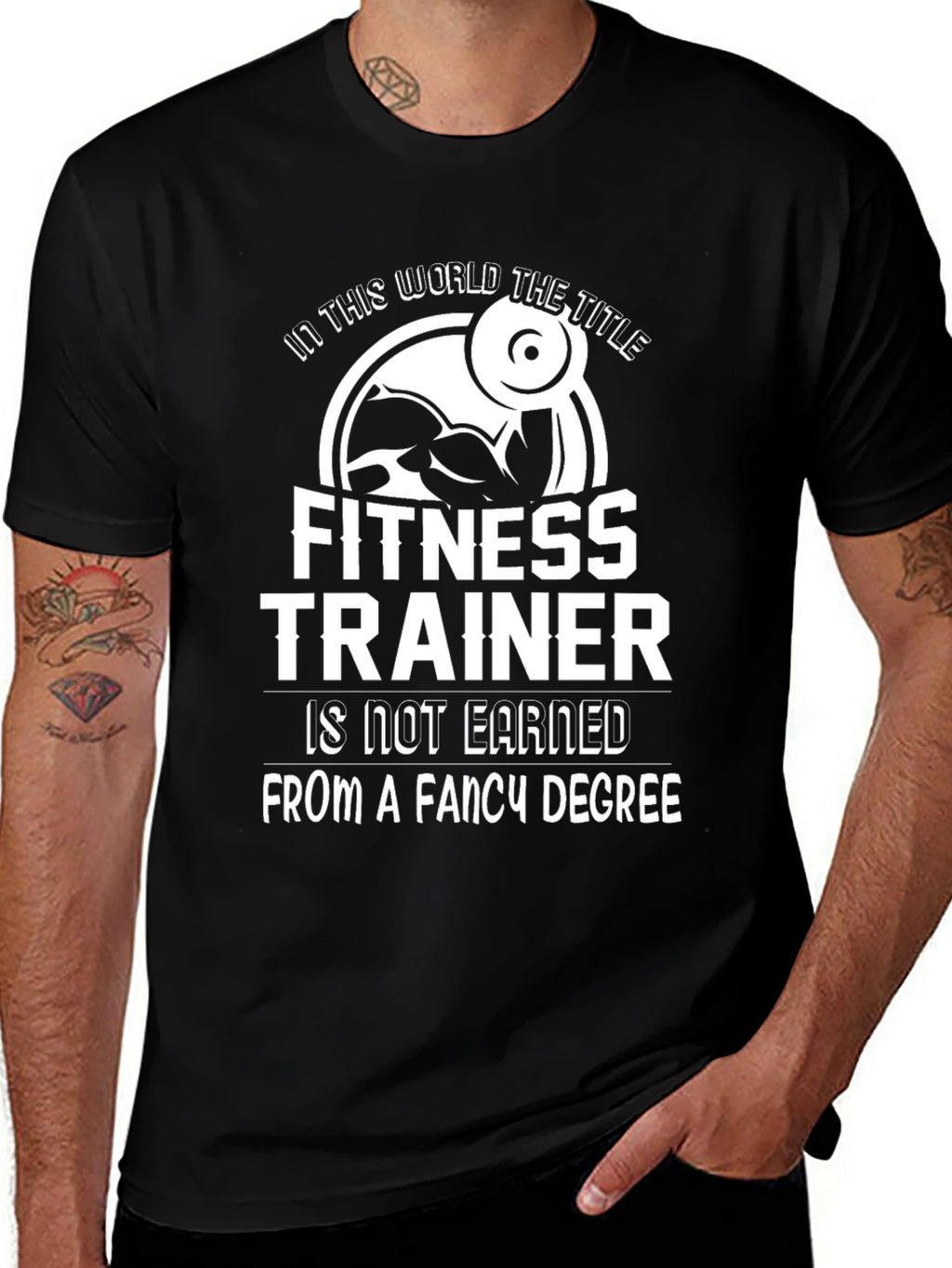 Fitness Trainer Motivation T-Shirt