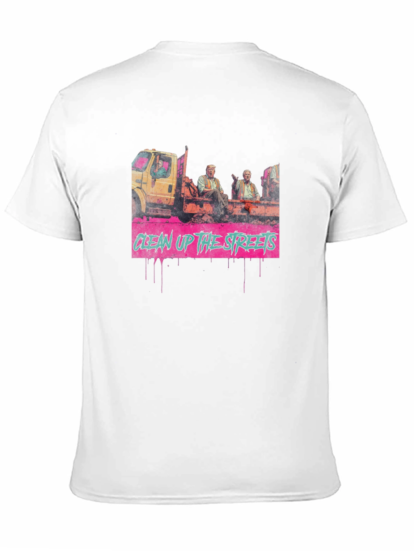 Clean Up The Streets Graphic Tee