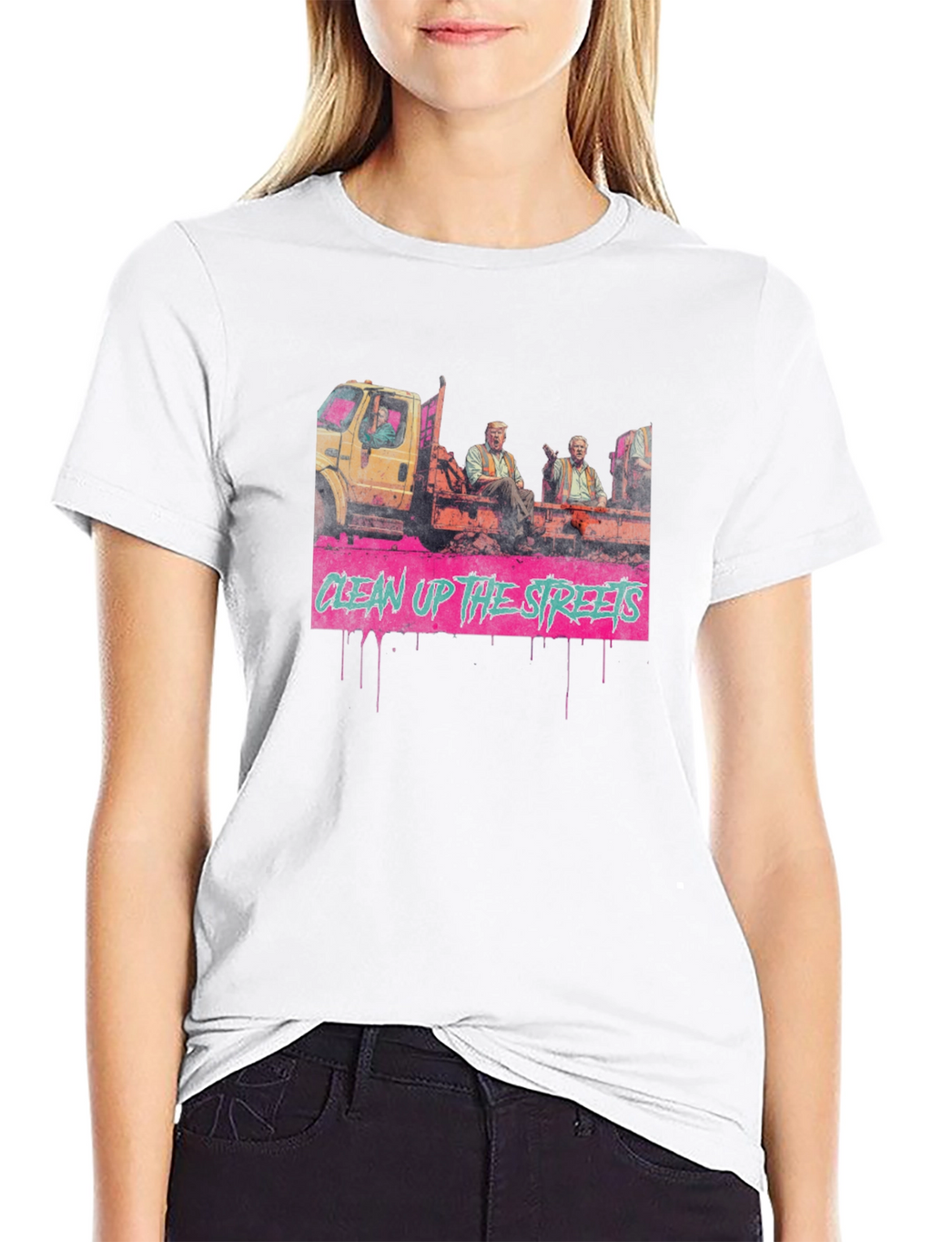 Clean Up The Streets Graphic Tee