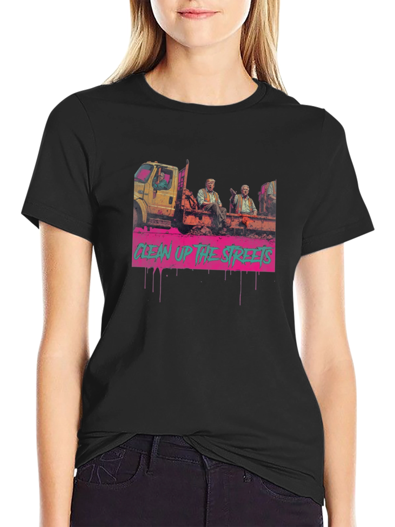 Clean Up The Streets Graphic Tee