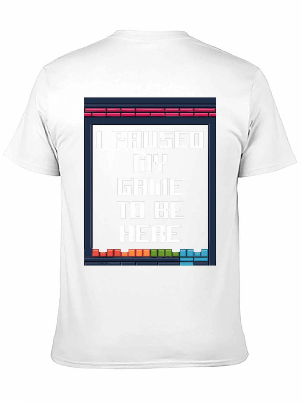 Paused Game T-Shirt: Gamer Novelty Tee