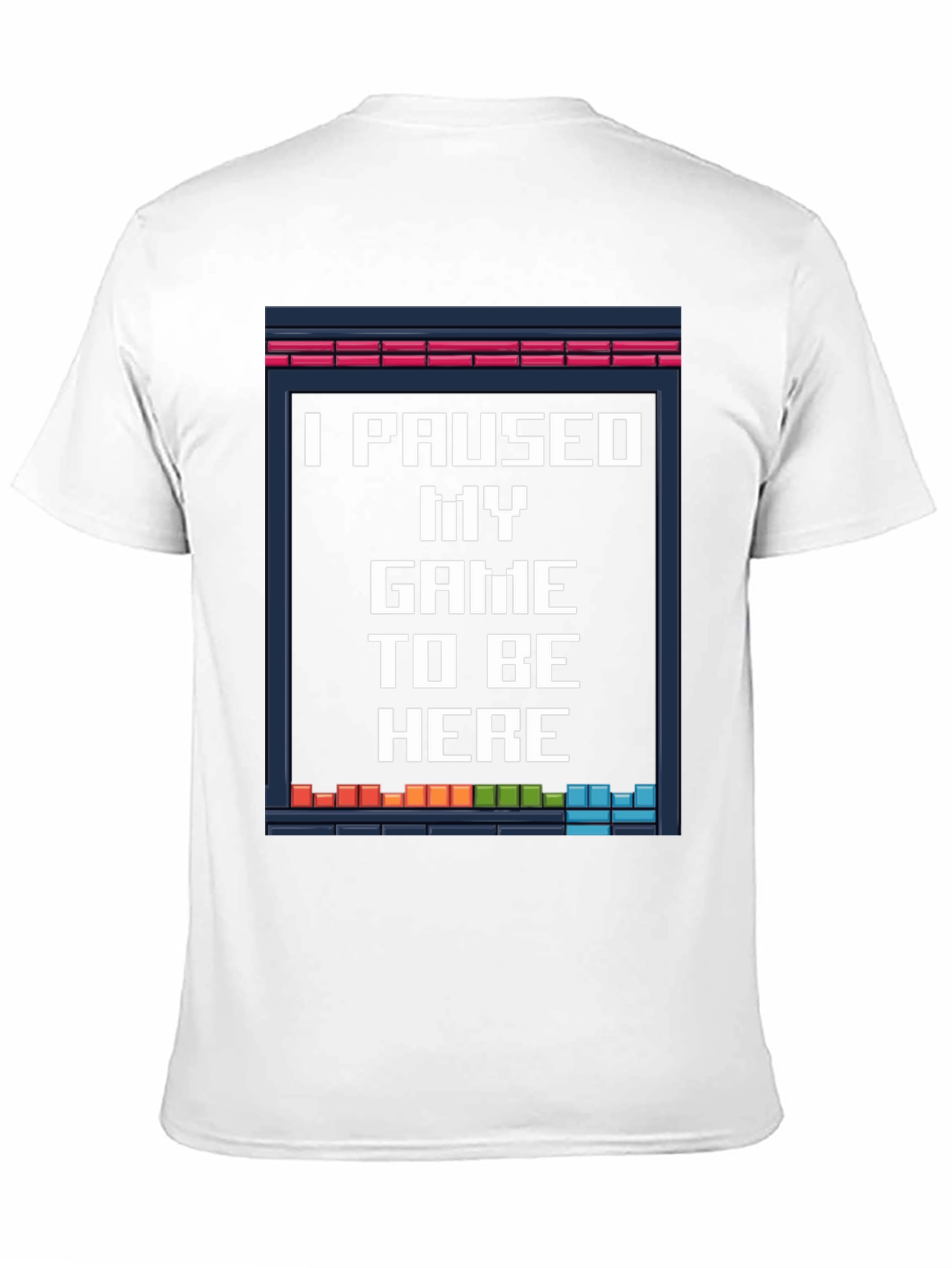Paused Game T-Shirt: Gamer Novelty Tee