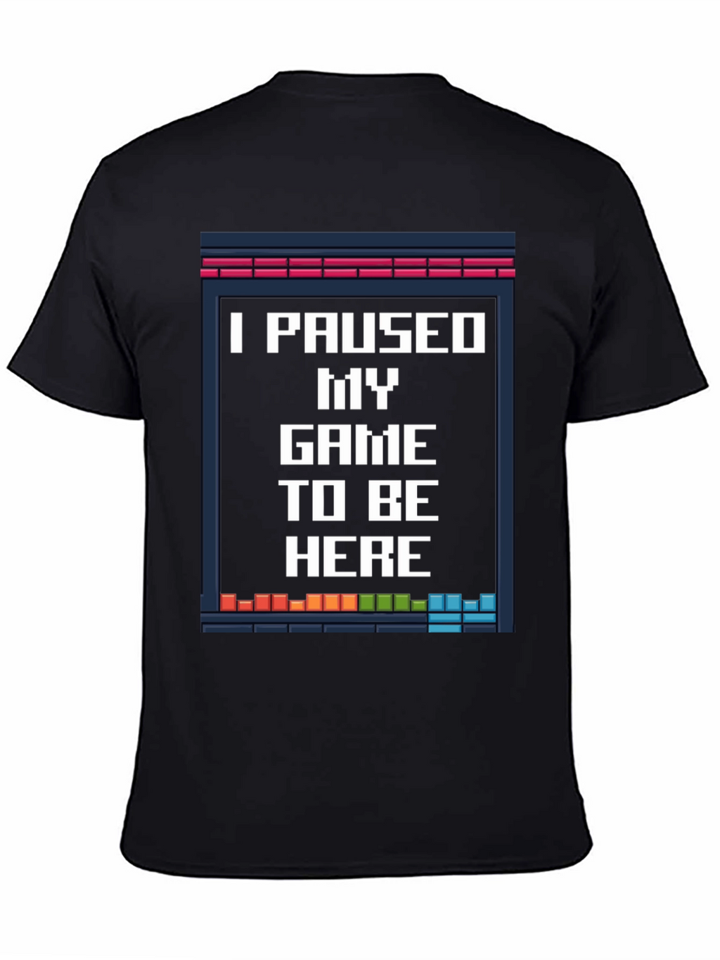 Paused Game T-Shirt: Gamer Novelty Tee