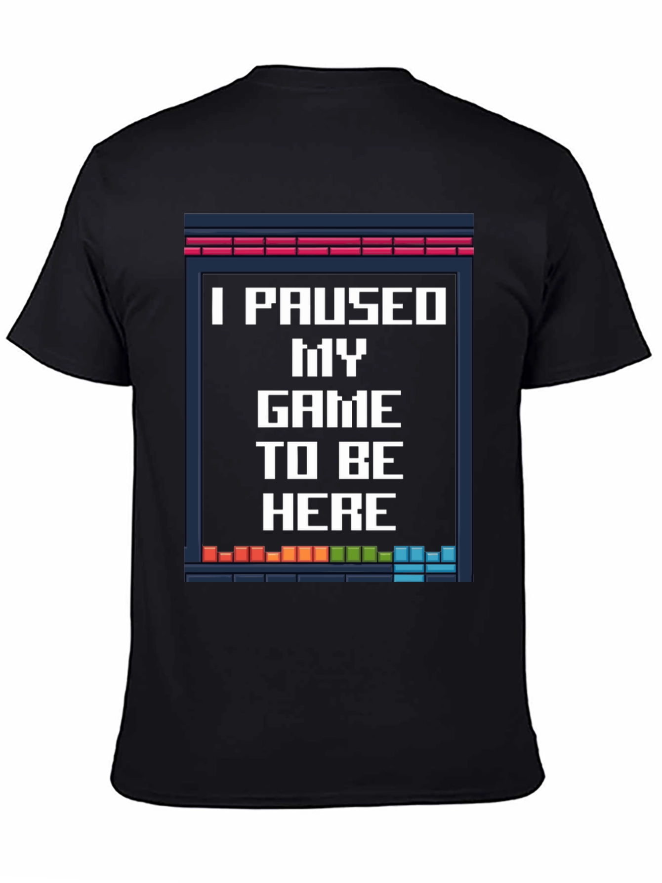 Paused Game T-Shirt: Gamer Novelty Tee