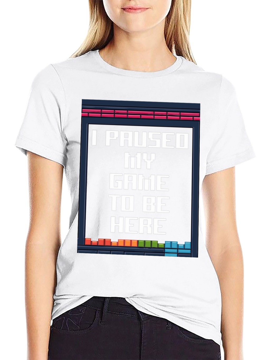 Paused Game T-Shirt: Gamer Novelty Tee