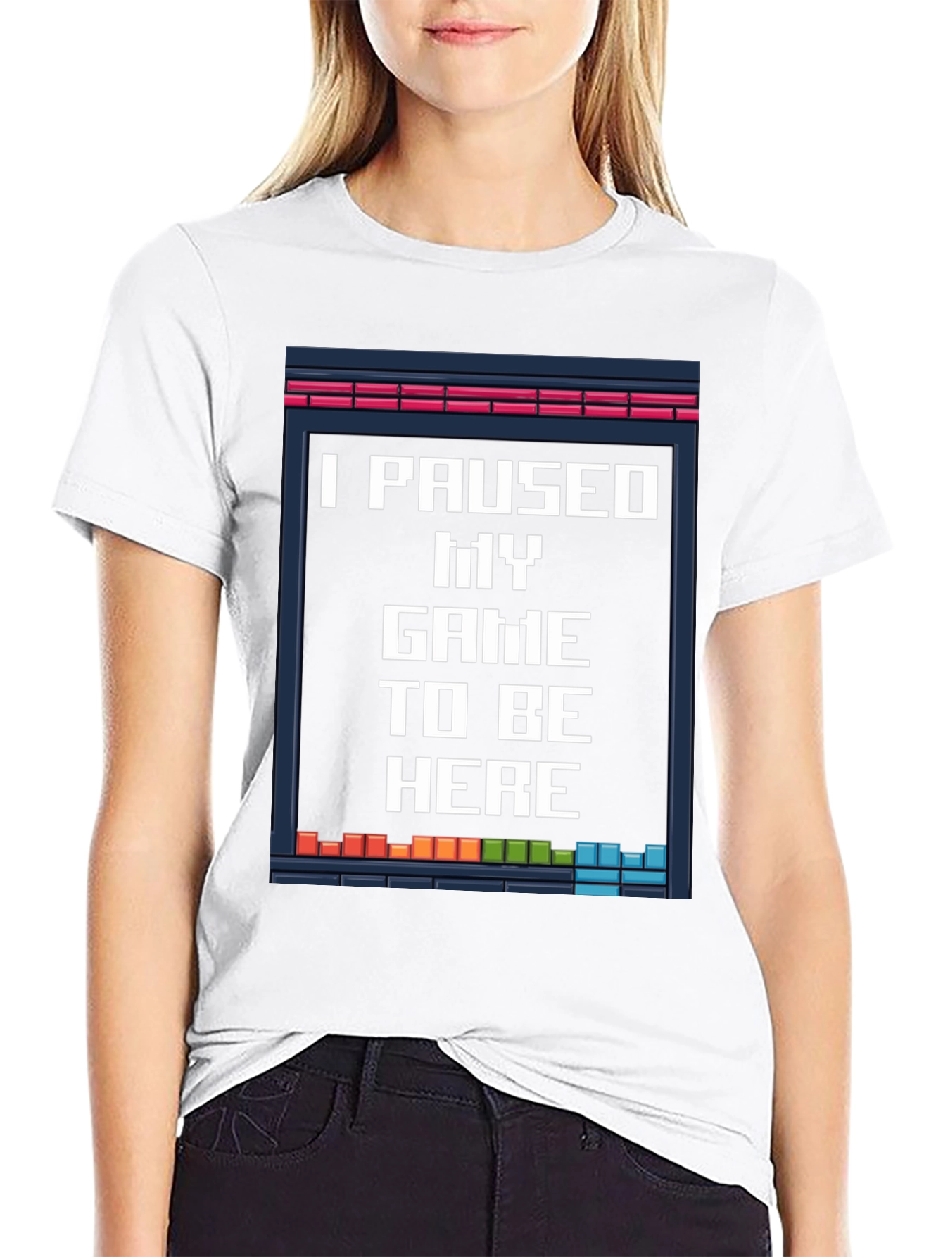 Paused Game T-Shirt: Gamer Novelty Tee