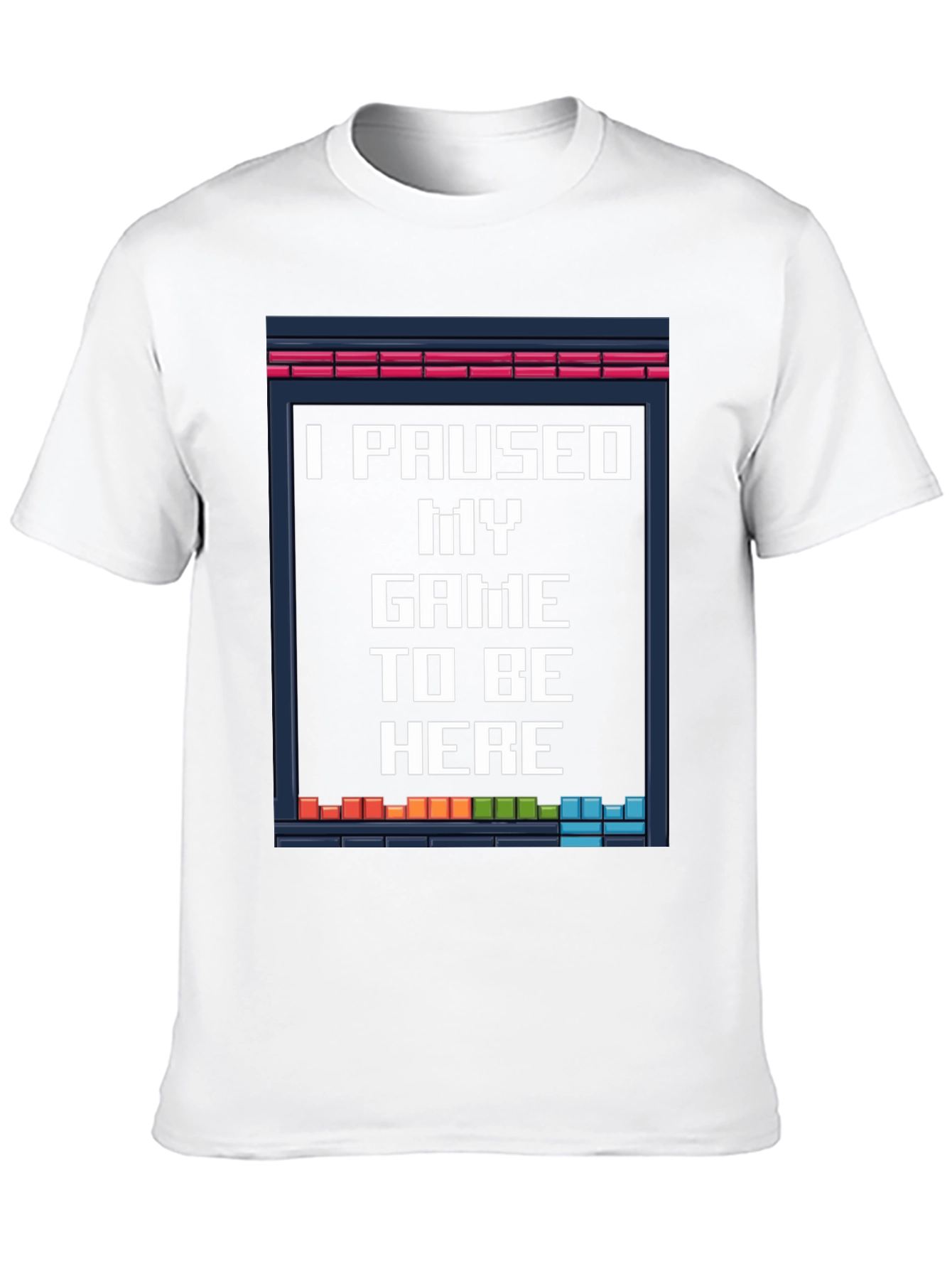 Paused Game T-Shirt: Gamer Novelty Tee
